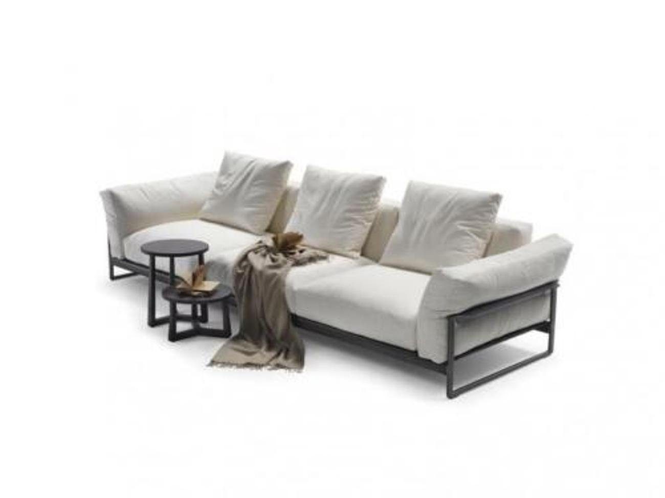 4+2 Möbel Couch Wohnzimmer-Set, JVmoebel Italy Garnitur Leder Polster Sofas Designer Nubuk