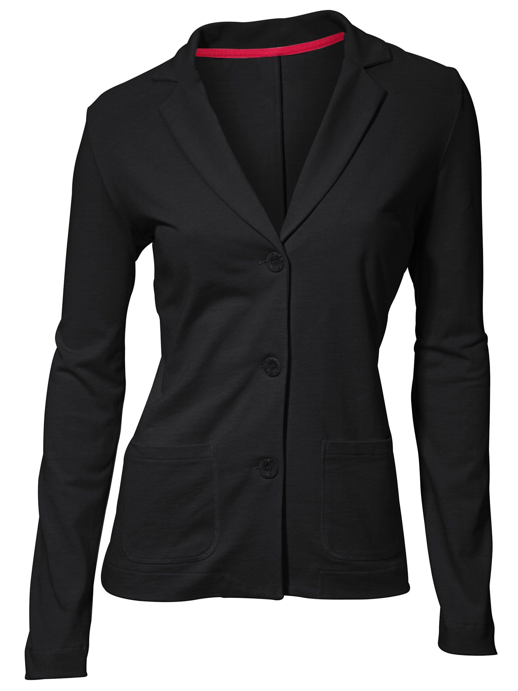 heine Blusenblazer Jersey-Blazer Langarm