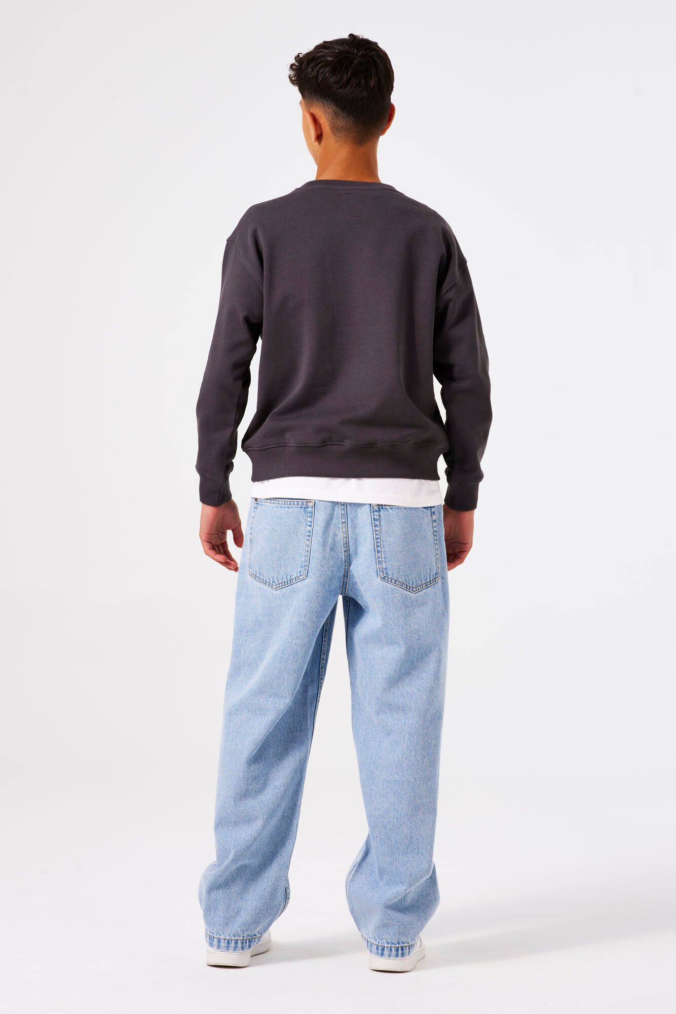 Garcia Sweater mit Rippbündchen
