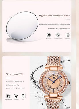 OLEVS Stilvolles Design Watch, Exquisites Luxuriöse Uhrenset Vielseitige Größe & präzises Quarzwerk