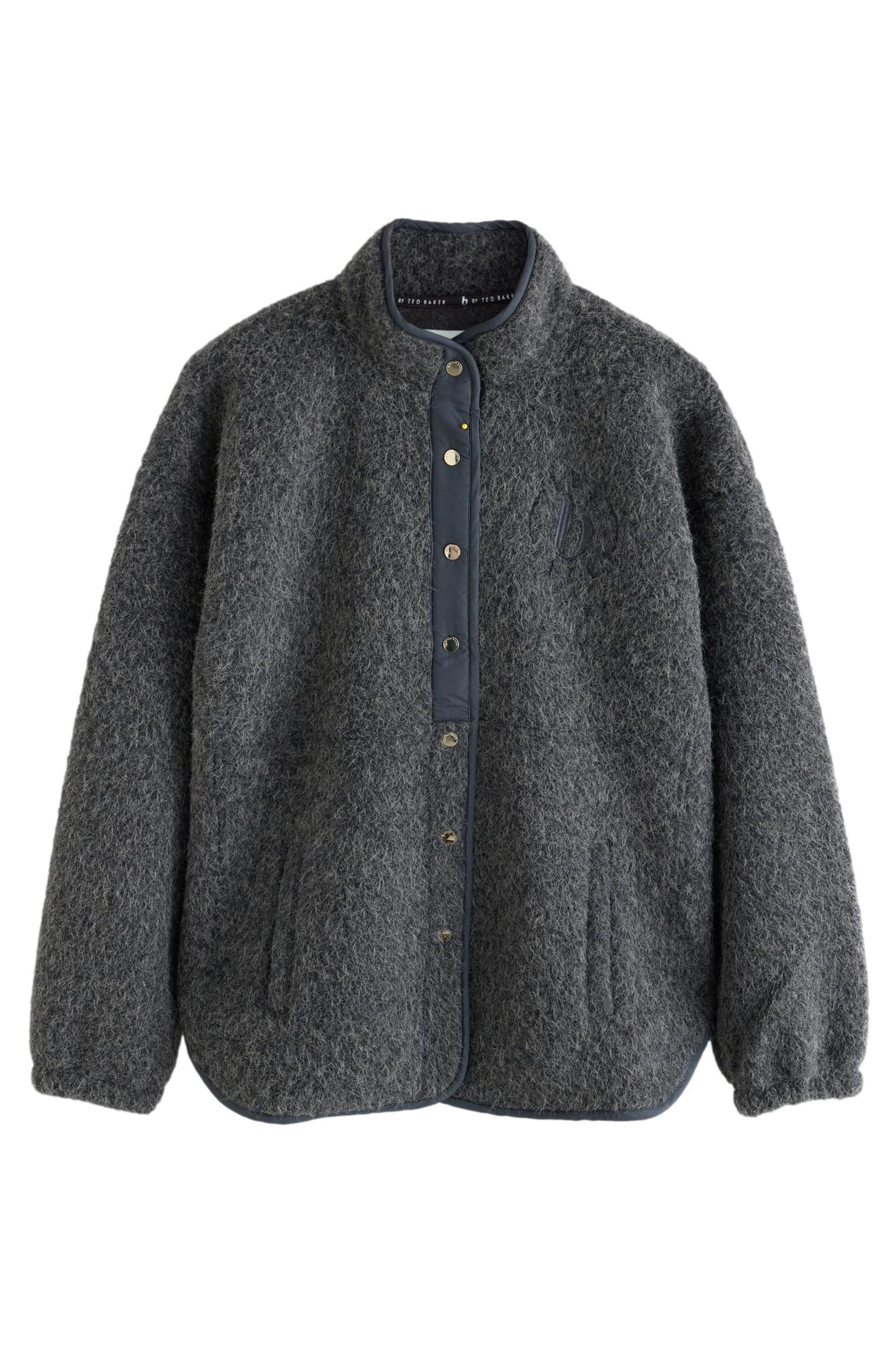 B by Ted Baker Fleecejacke B By Ted Baker Lounge-Oberteil aus Wollgemisch (1-St)