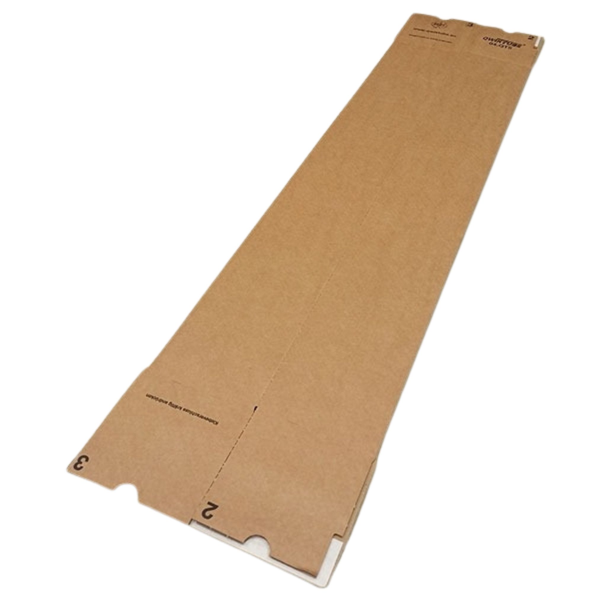 Packen24 GmbH Versandkarton Faltschachtel 430 x 105 x 105 mm Haftklebung Aufreißfaden