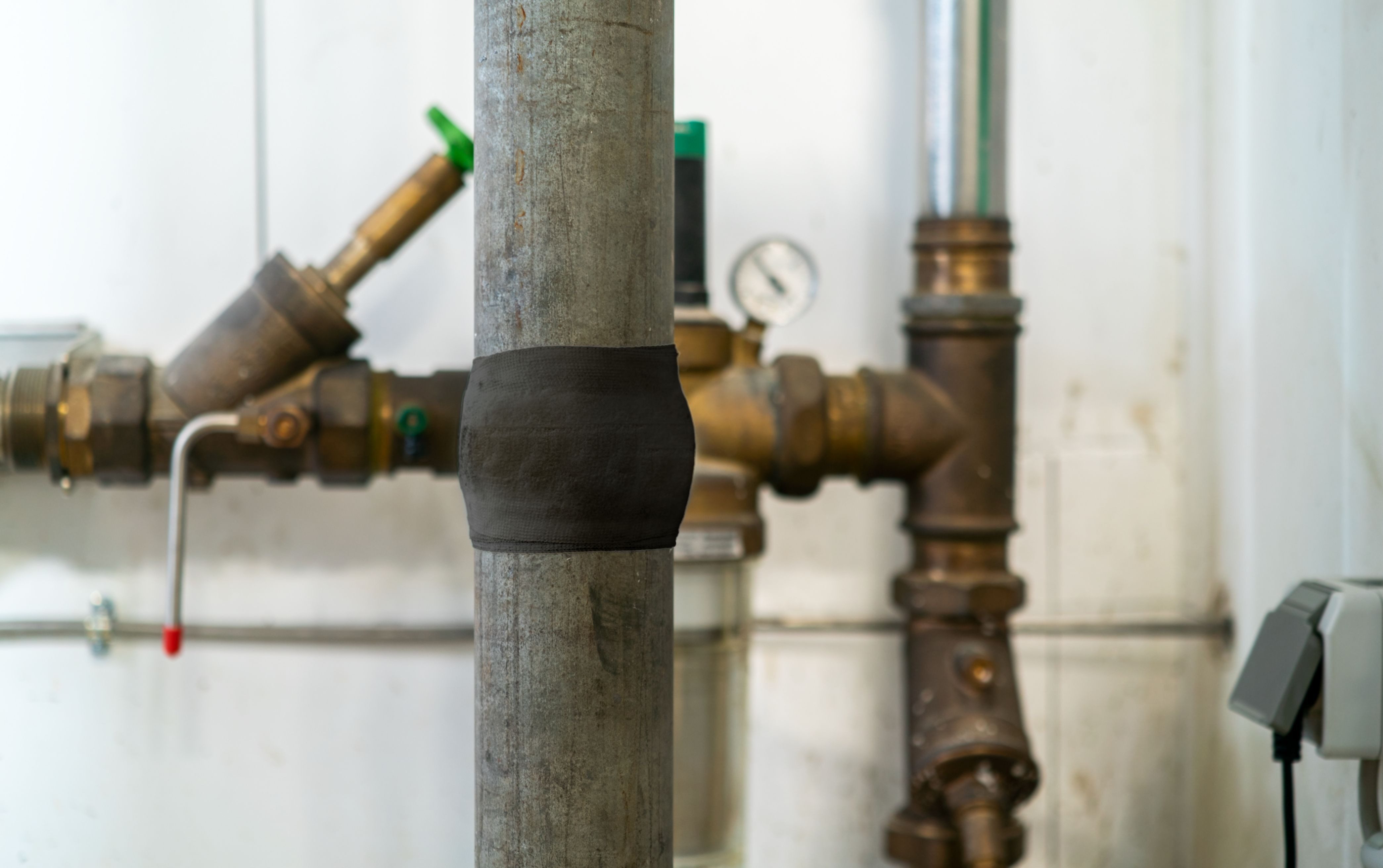 WEICON Reparatur-Set Pipe Repair-Kit, Notfall-Reparatur beschädigter Rohre und Leitungen, 3-tlg., Trinkwasserzulassung