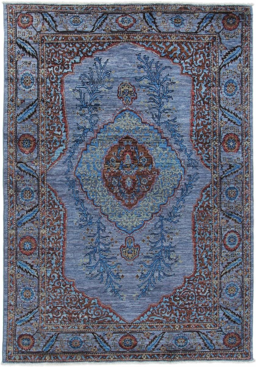 Orientteppich Arijana Klassik 151x218 Handgeknüpfter Orientteppich, Nain Trading, rechteckig, Höhe: 5 mm