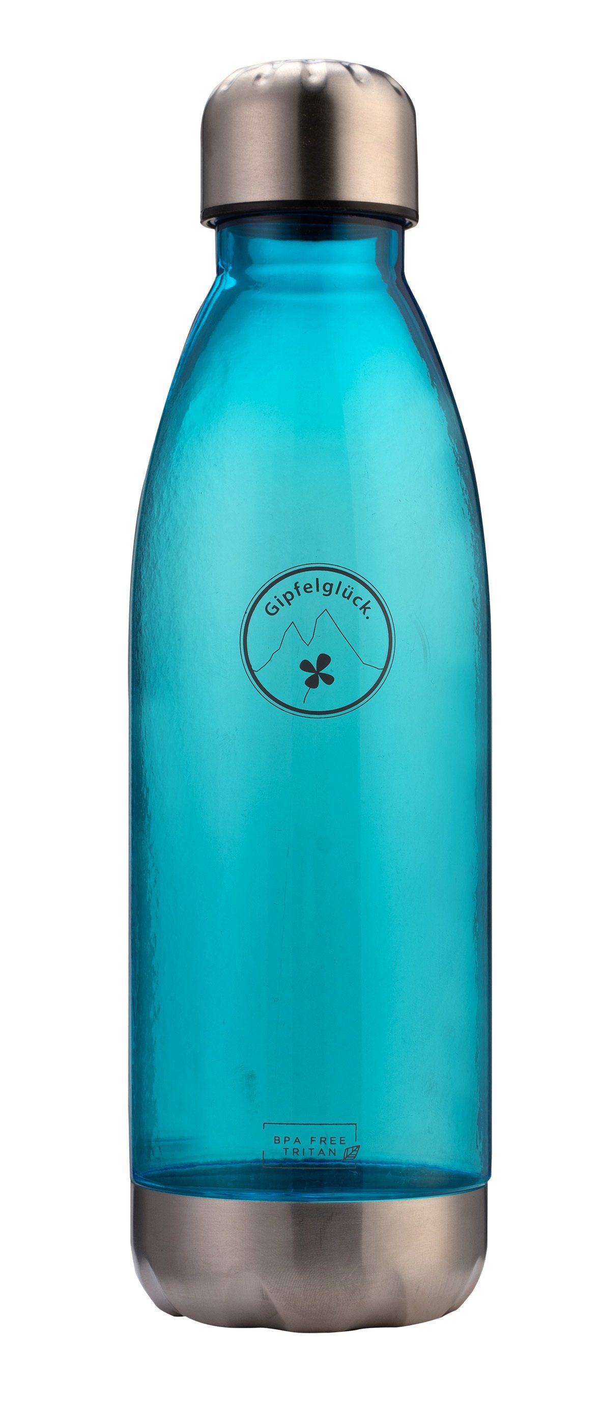 Trinkflasche Tritan Gipfelglück Bottle, BPA-Frei Blue