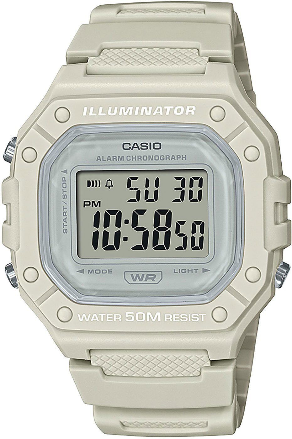 CASIO Quarzuhr W-218HC-8AVEF