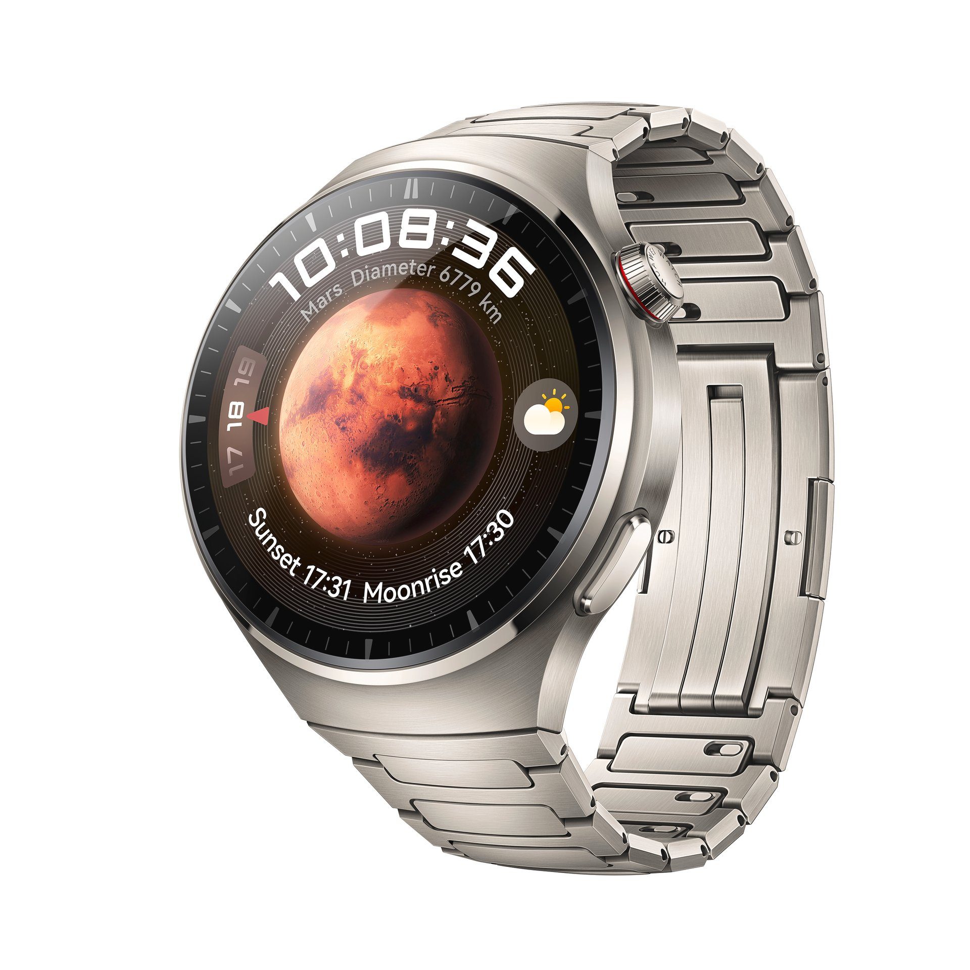 Watch 4 Pro, 3,8 cm (1,5 Zoll) AMOLED-Display Smartwatch