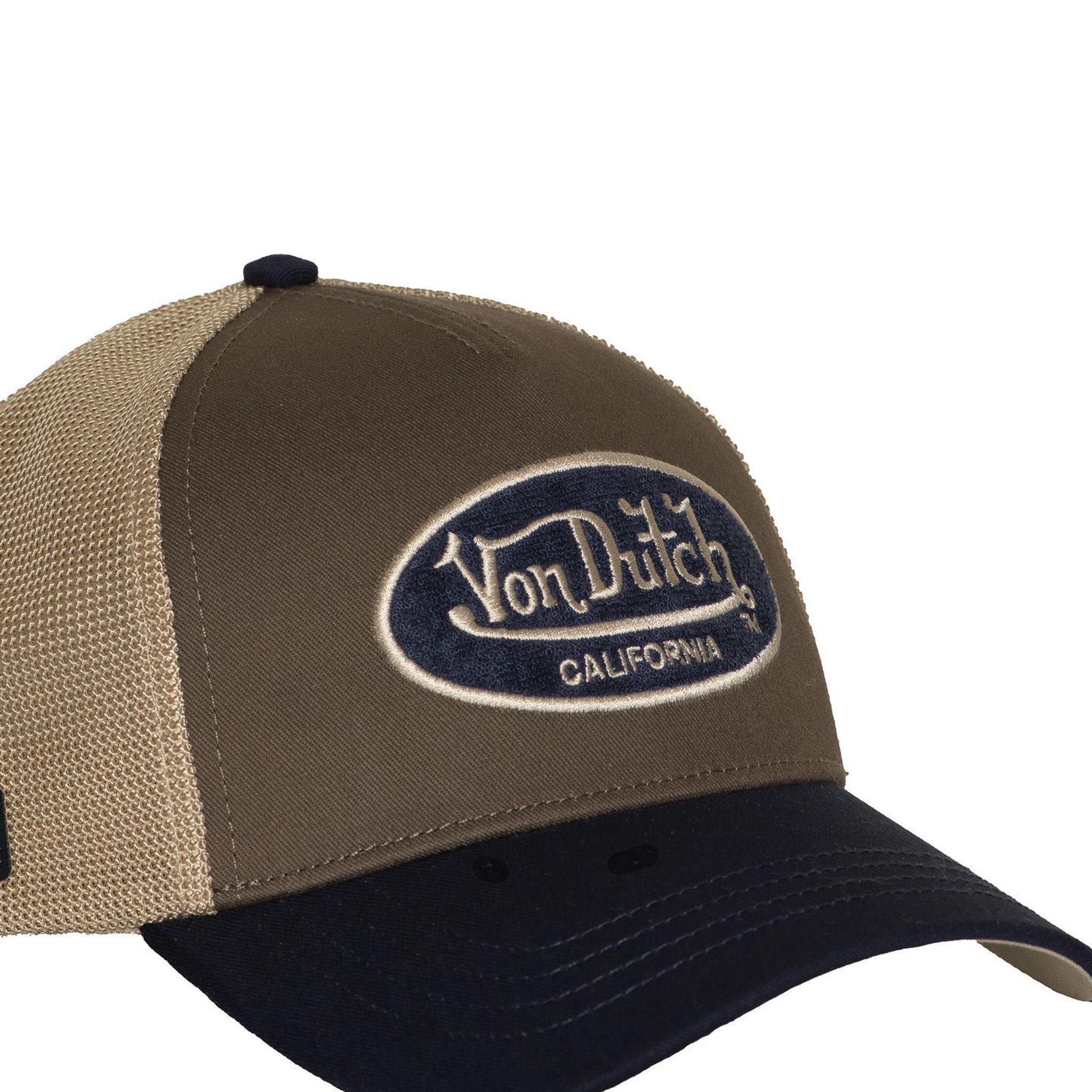 Von Dutch Trucker Cap Von Dutch Originals Trucker Cap - CALIFORNIA TERRY PATCH Mesh (Basecap, Basecap, Meshcap, Trucker Kappe)