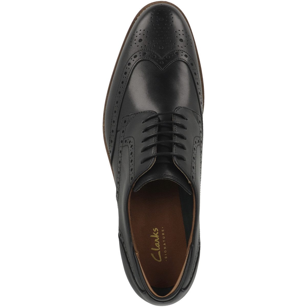 Clarks Craft Remi Tip Herren Schnürschuh Halbschuhe, Freizeitschuhe, Schnürer, Straßenschuhe, Sneaker