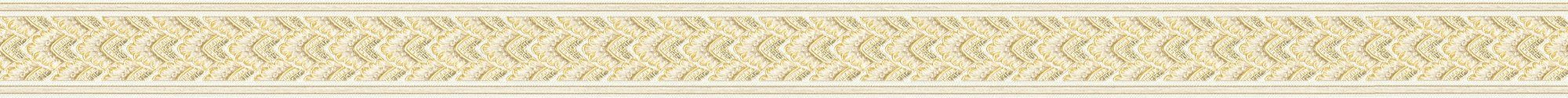 Bordüre Borders, Barock, Klassisch Création A.S. Only creme/beige Bordüre Vliestapete strukturiert,
