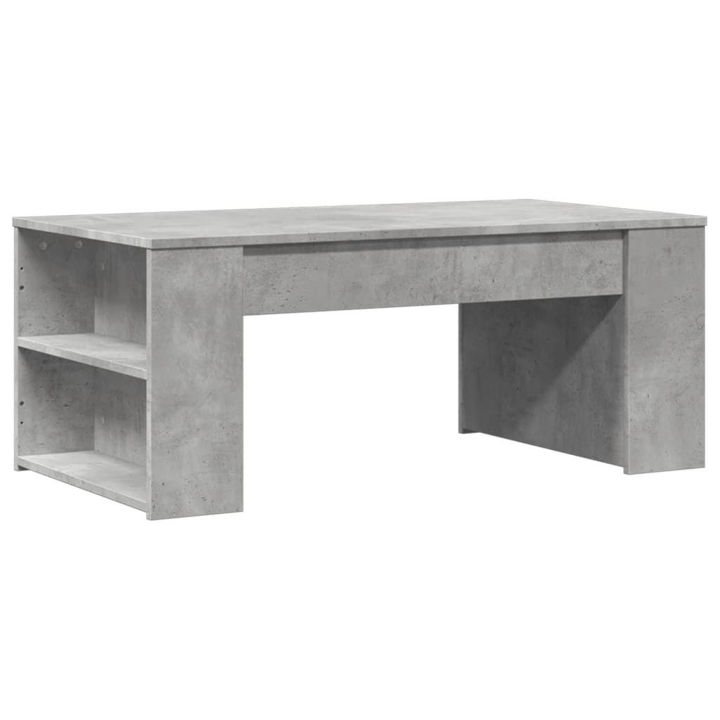 vidaXL Couchtisch Couchtisch Betongrau 102x55x42 cm günstig online kaufen