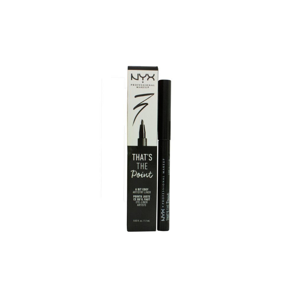 Nyx Professional Make Up Eyeliner That's The Point Felt-Tip Liquid Eyeliner 1.1ml - A Bit Edgy