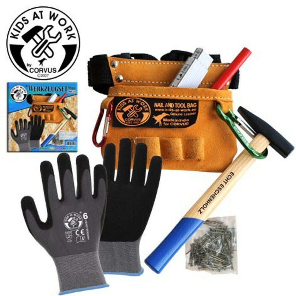 Corvus Kinder-Werkzeug-Set Werkzeugset Midi Gürtel 02