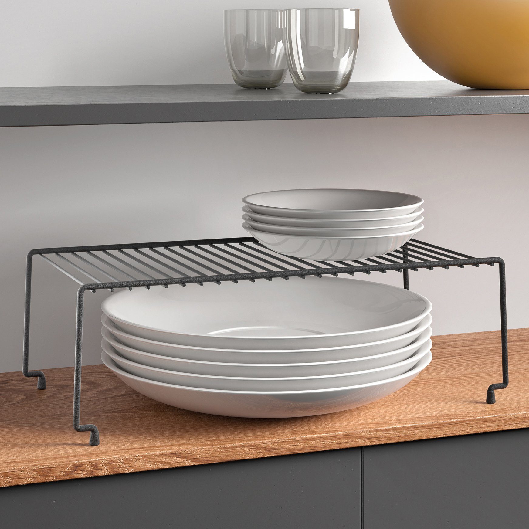 Metaltex Standregal Lava line Brooklyene, 2-tlg., stapelbar