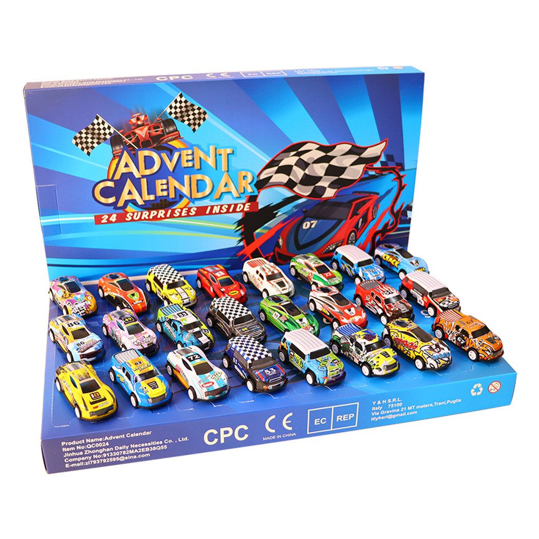 Fanttik Spielzeug-Adventskalender 2025 mit 24 Autos günstig online kaufen