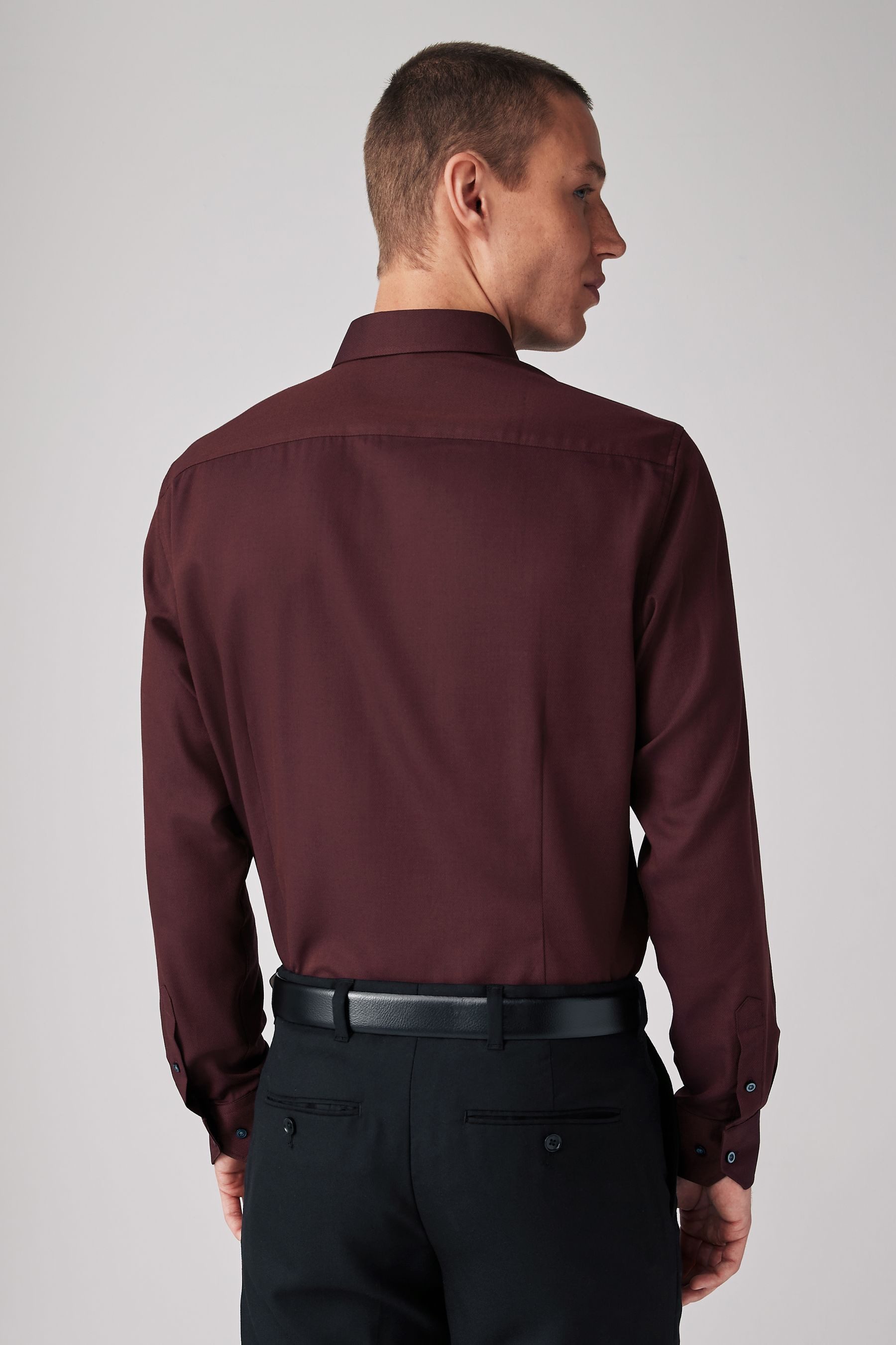 Next Langarmhemd Slim Fit Hemd (1-tlg) günstig online kaufen