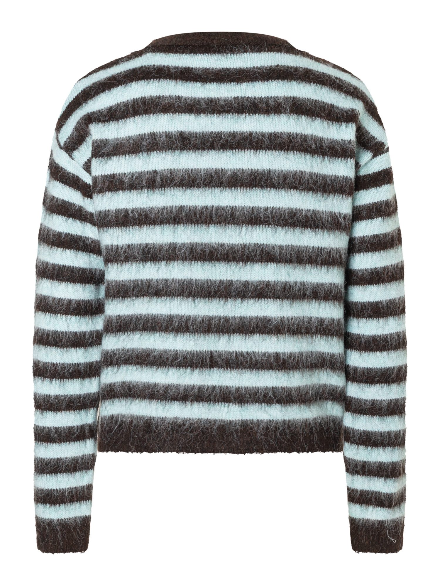 MORE&MORE Strickjacke kurze, haarige Flauschstrickjacke günstig online kaufen