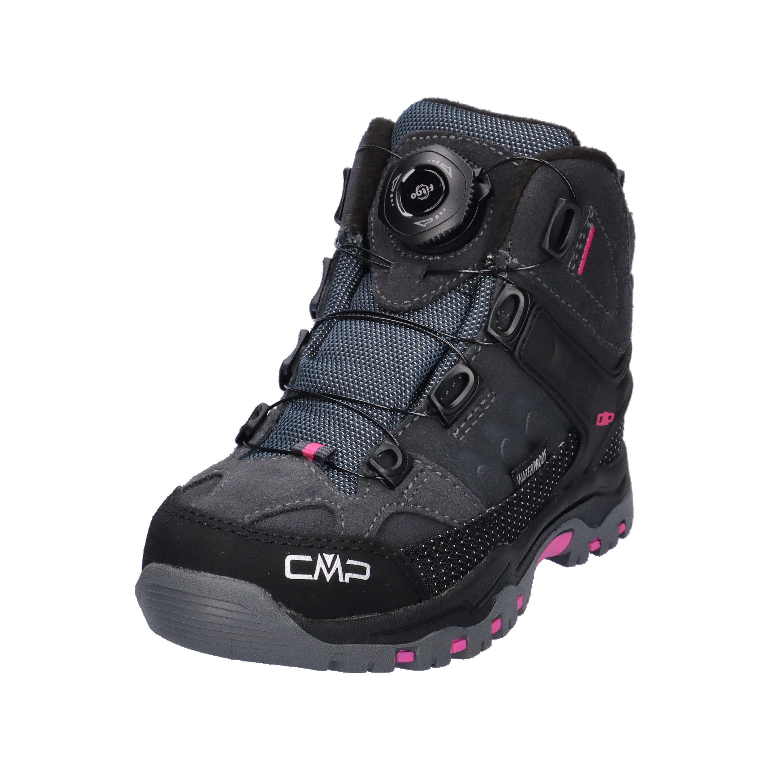 CMP CMP Kinder Trekkingschuhe Kids Kiruna Mid FITGO Fleece WP 3Q57894 Trekkingschuh – Bild 4 von 5