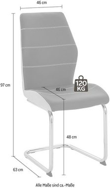 HELA Esszimmerstuhl Ornella (Set, 2 St), 2 oder 4 Stück, Schwingstuhl