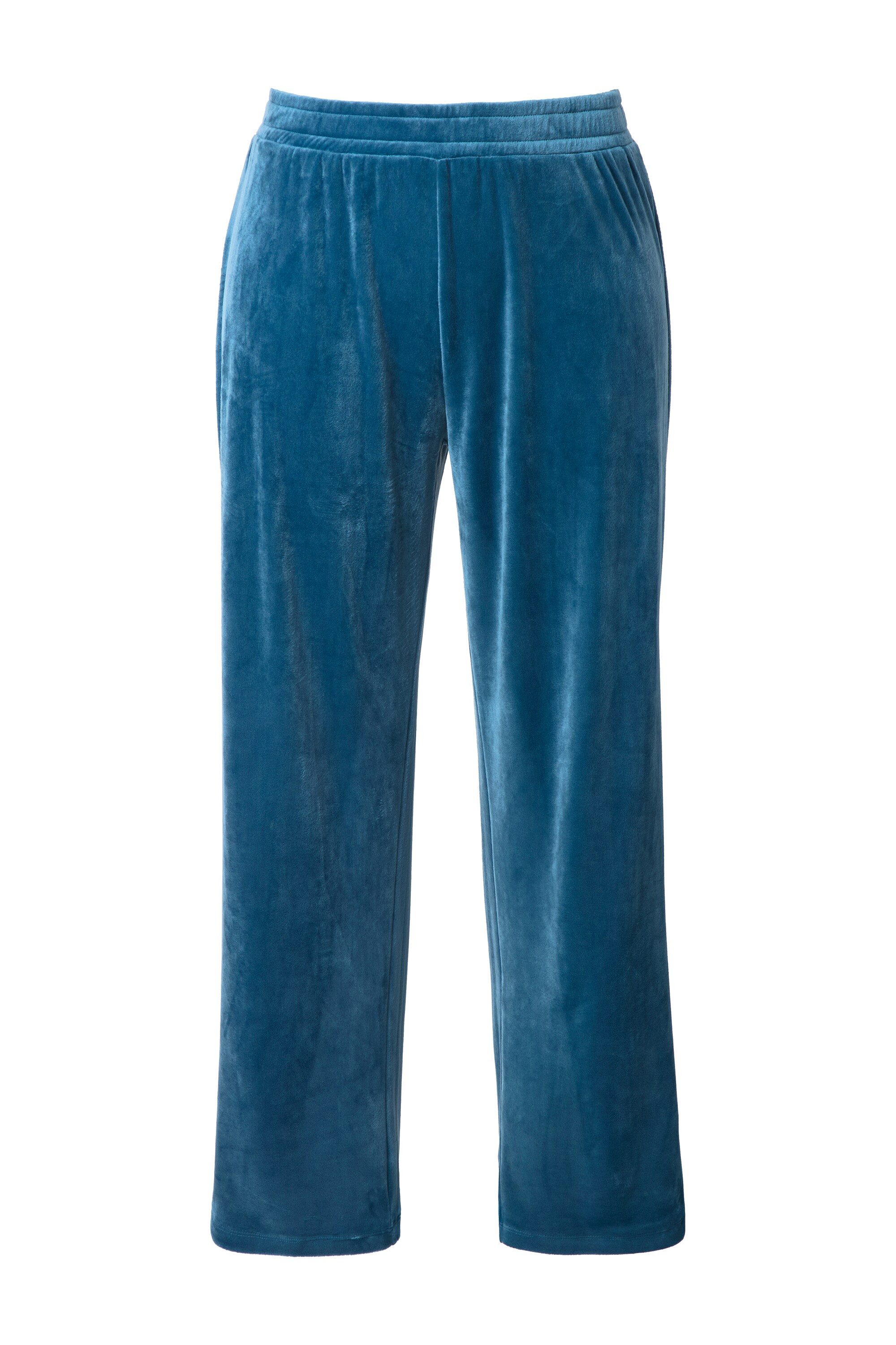 Ulla Popken Homewearhose Homewear-Hose Nicki Elastikbund kuschelweich günstig online kaufen