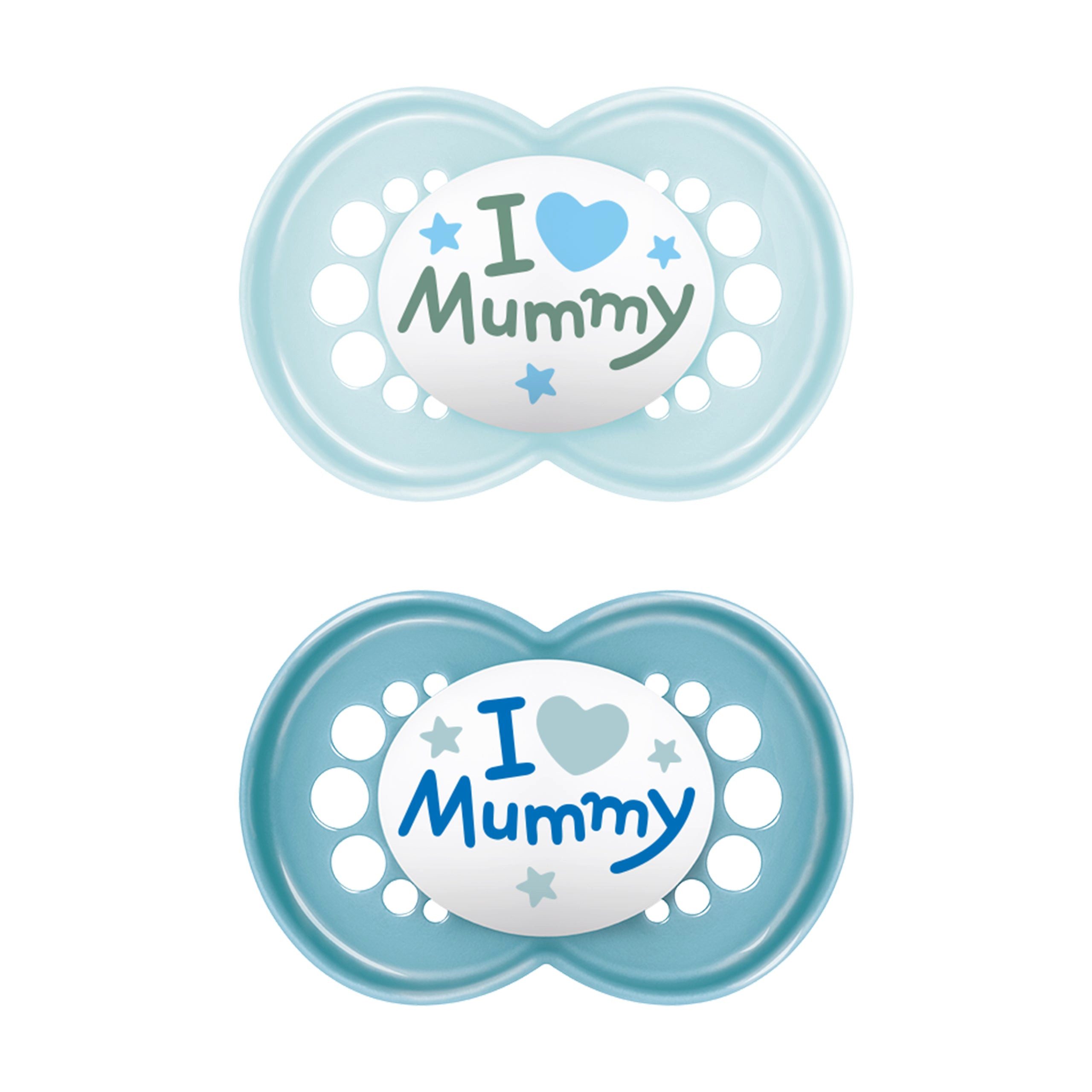 Schnuller Original I love Mummy / I love Daddy