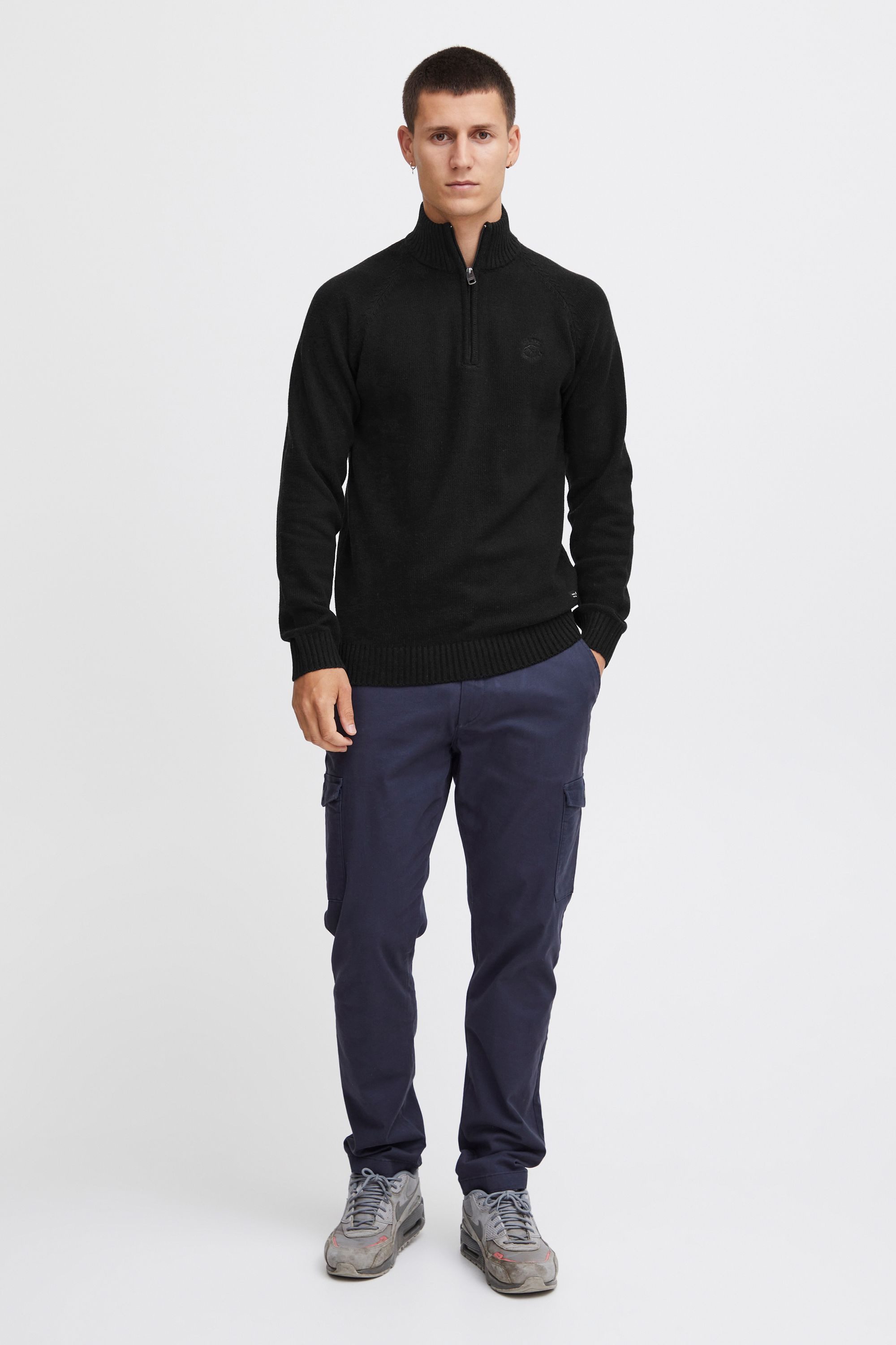 Indicode Troyer IDTorino Knit Modischer Pullover günstig online kaufen