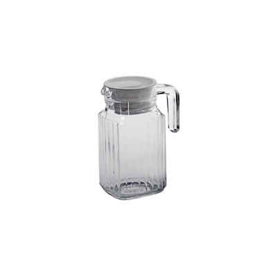 Luminarc Wasserkrug »Kühlschrankkrug 0,5L Quadro Glaskaraffe Saftkanne«