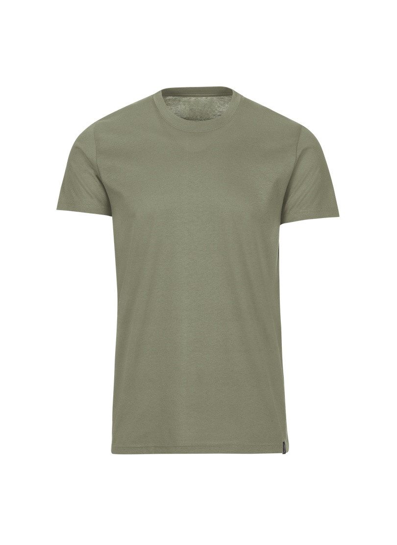 Trigema T-Shirt TRIGEMA Slim Fit T-Shirt aus DELUXE Baumwolle (1-tlg)