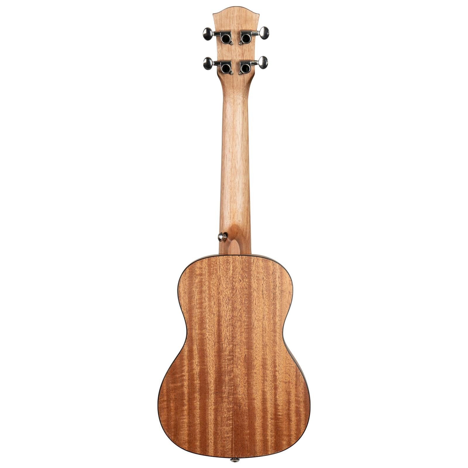 Cascha Ukulele Cascha HH2152DE Solid Top Konzert Ukulele Bundle, Bundle, massive Decke, inkl. Tasche, Lehrbuch, Stimmgerät und 3 Pleks