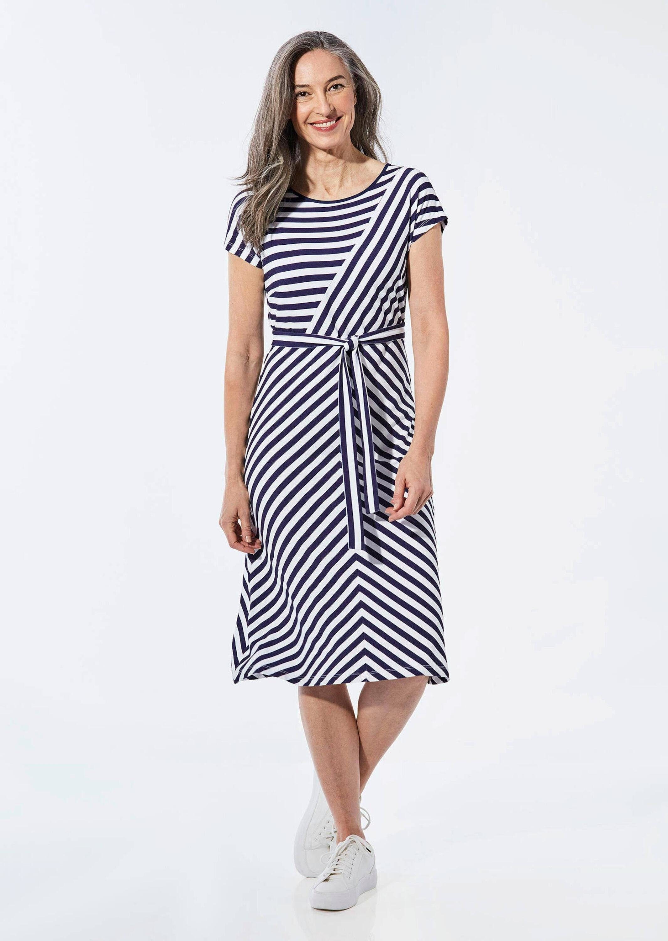 GOLDNER Sommerkleid Kleid mit U-Boot-Ausschnitt günstig online kaufen