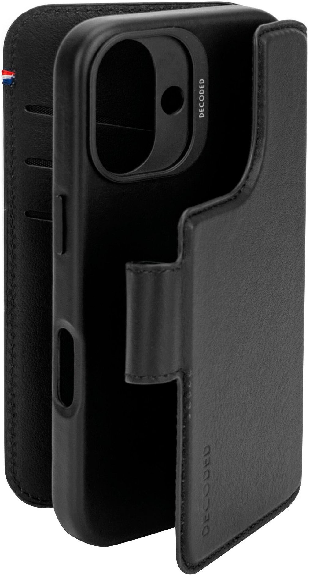 DECODED Smartphone-Hülle Leather Detachable Wallet iPhone 16
