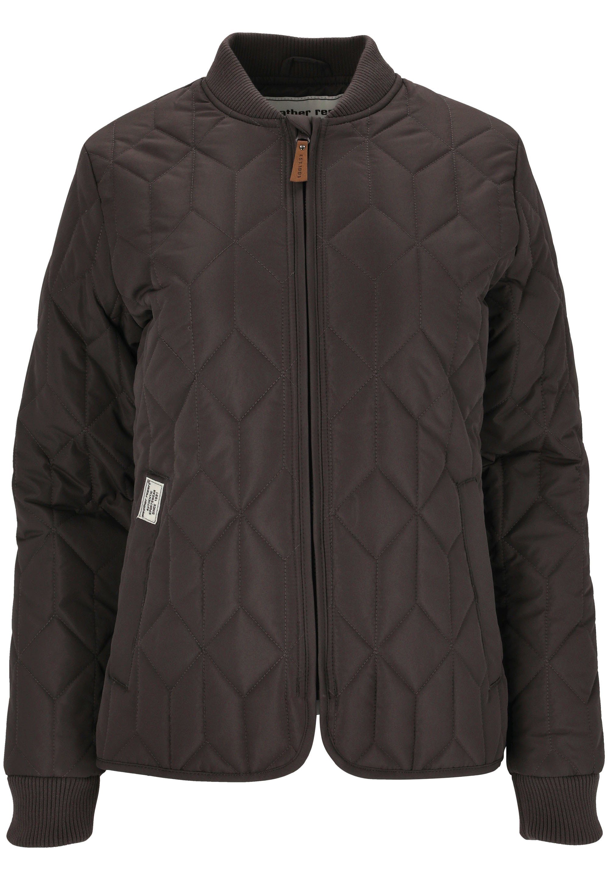 WEATHER REPORT Outdoorjacke Piper mit elastischen Bündchen