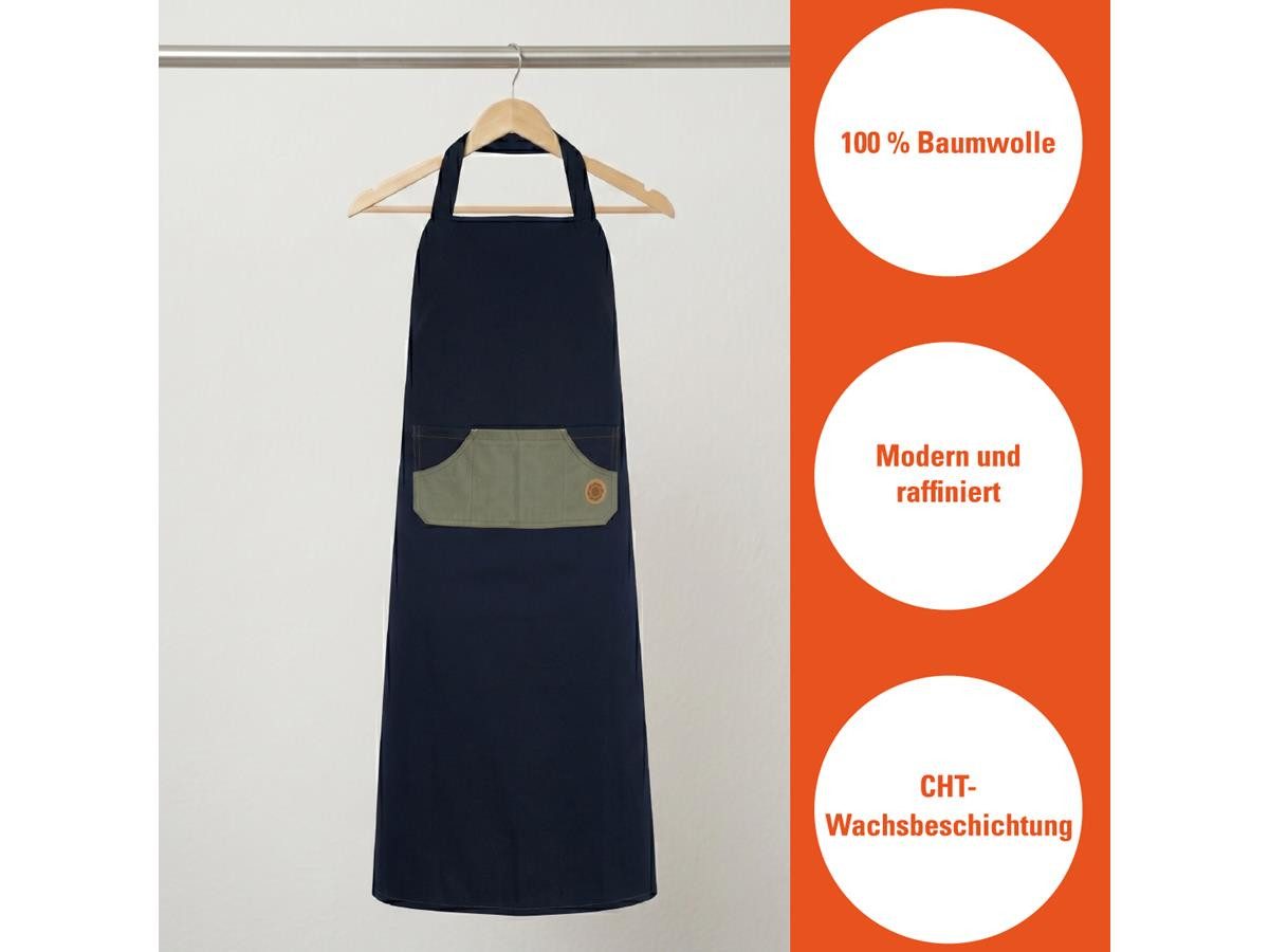 GARDENA Umhängeschürze 2-in-1 blau, wasser- und schmutzabweisend beschichtet