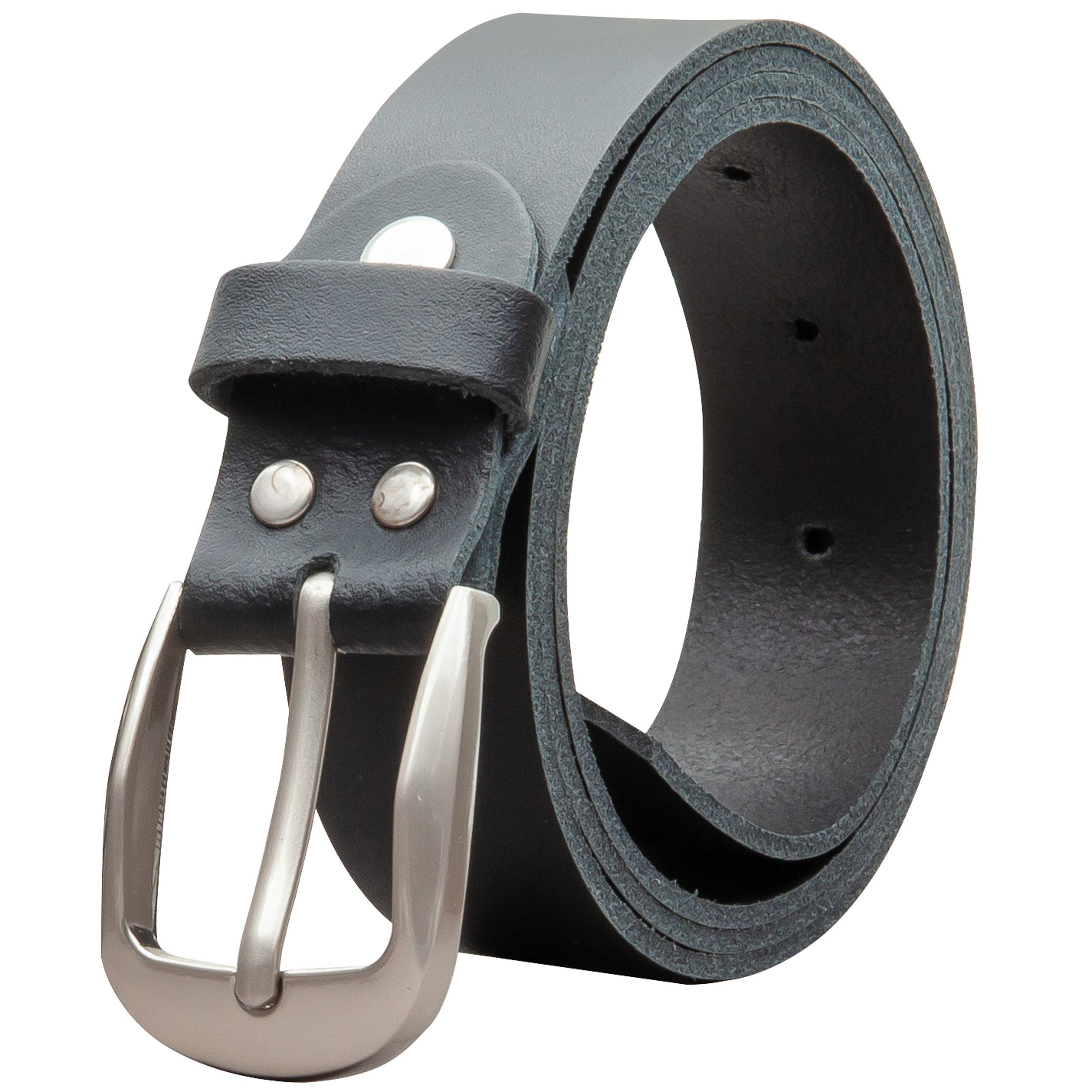 COLOGNEBELT Ledergürtel OM32-SL-Schwarz MADE IN GERMANY, günstig online kaufen
