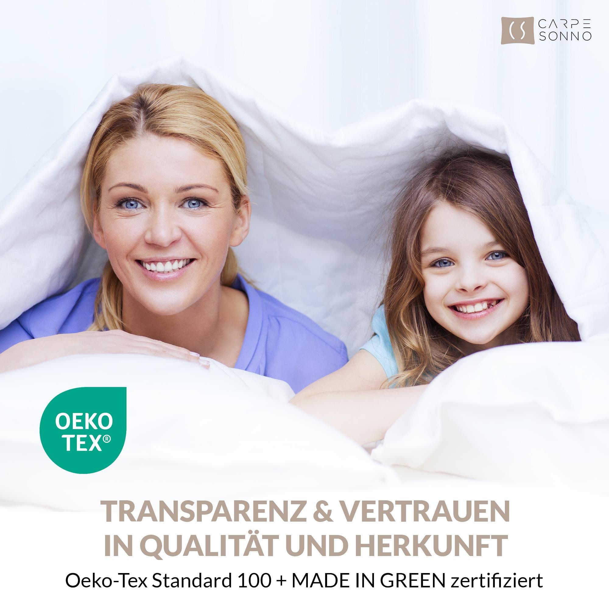 Carpe Sonno Spannbettlaken Boxspring Teddy Fleece Plüsch Winter 180x200 200x200 180x220 200x220, Fleece, Gummizug: rundum, (1 Stück), Wasserbett Spannbettlaken  – Bild 5 von 5