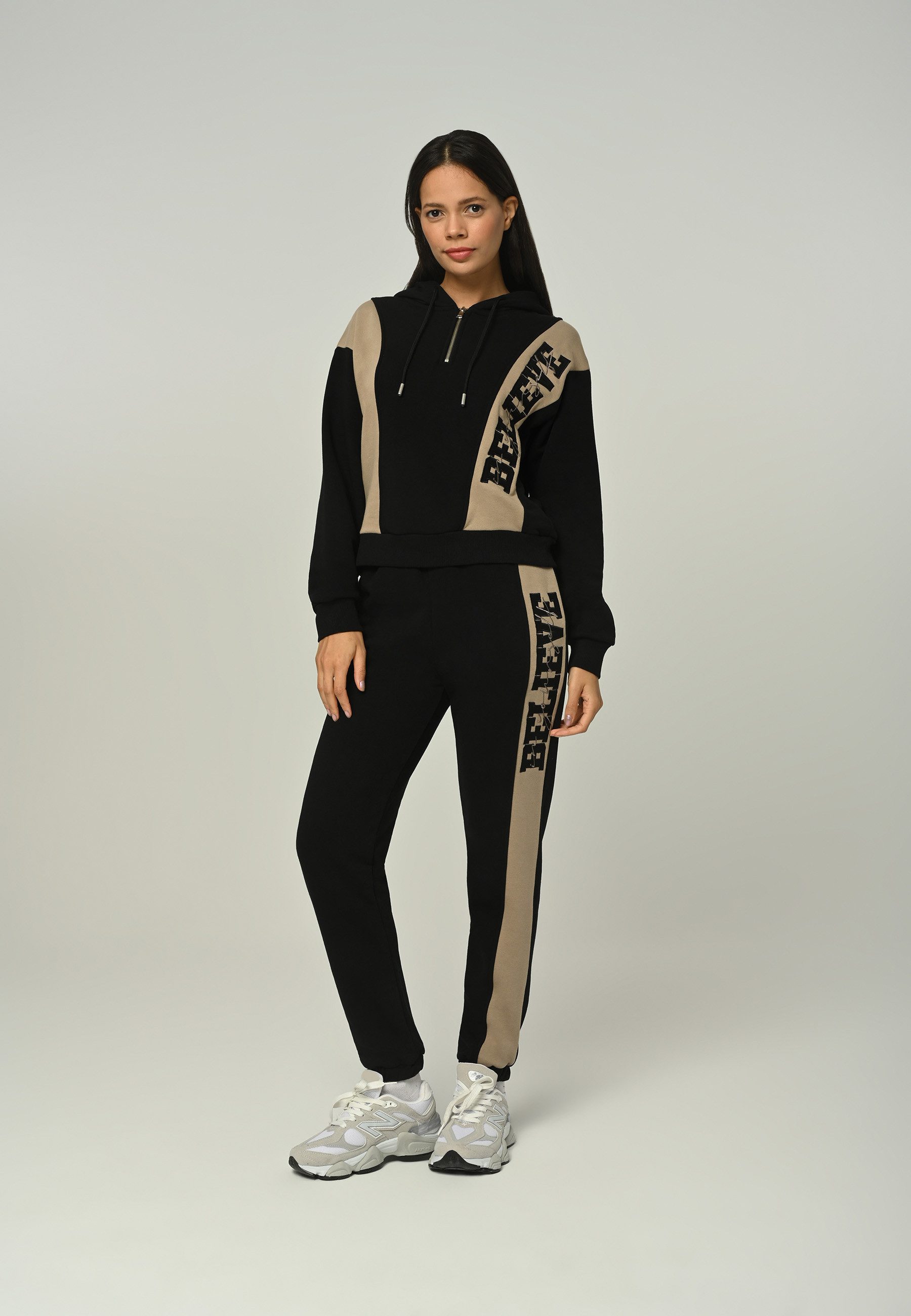 Tom Barron Trainingsanzug Women Regular Tracksuit With Zipper Top And Emboi günstig online kaufen