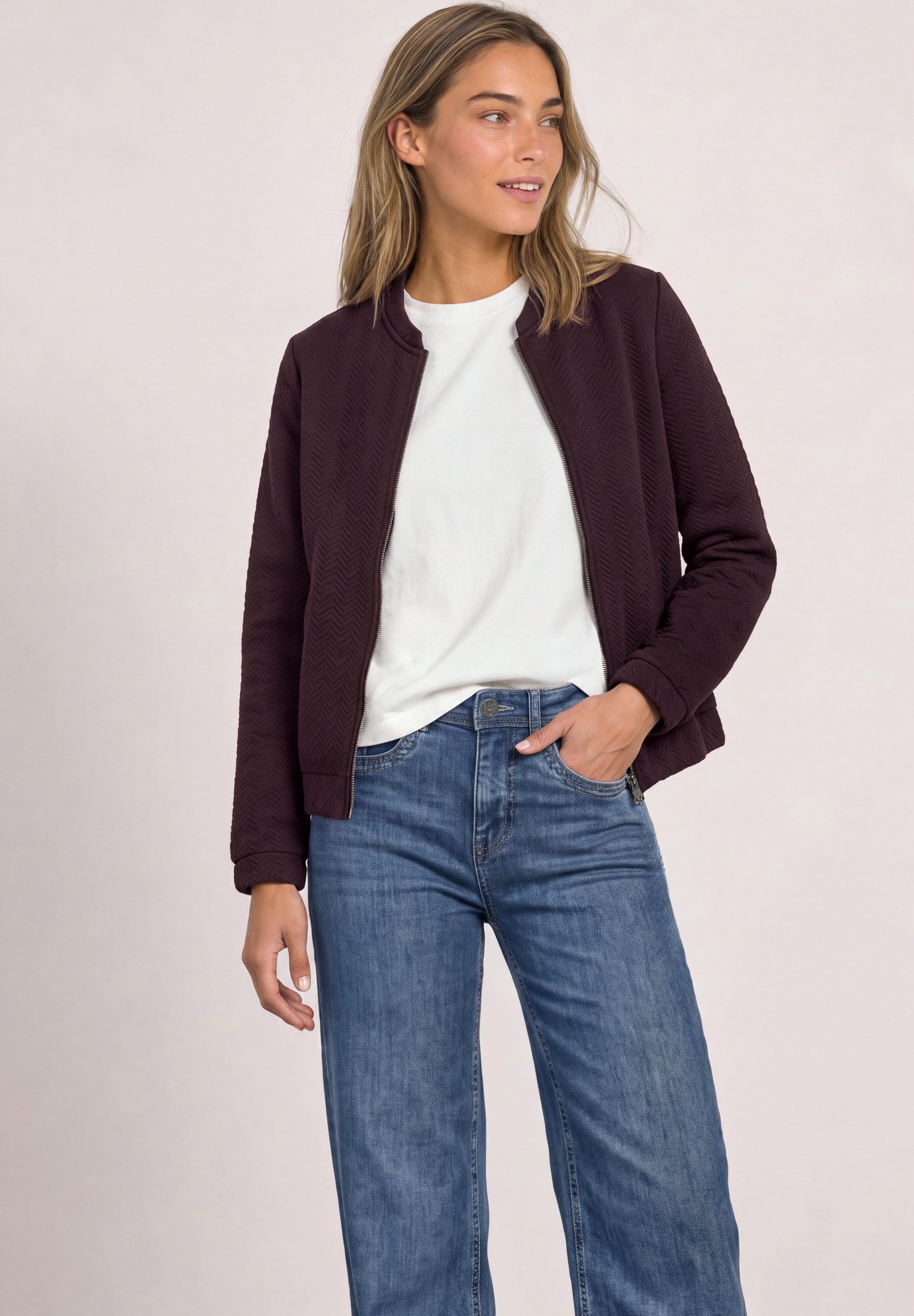 STREET ONE Kurzjacke mit Struktur