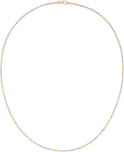 Firetti Goldkette Schmuck Geschenk Gold 333 / 585 Halsschmuck Halskette Singapur bicolor
