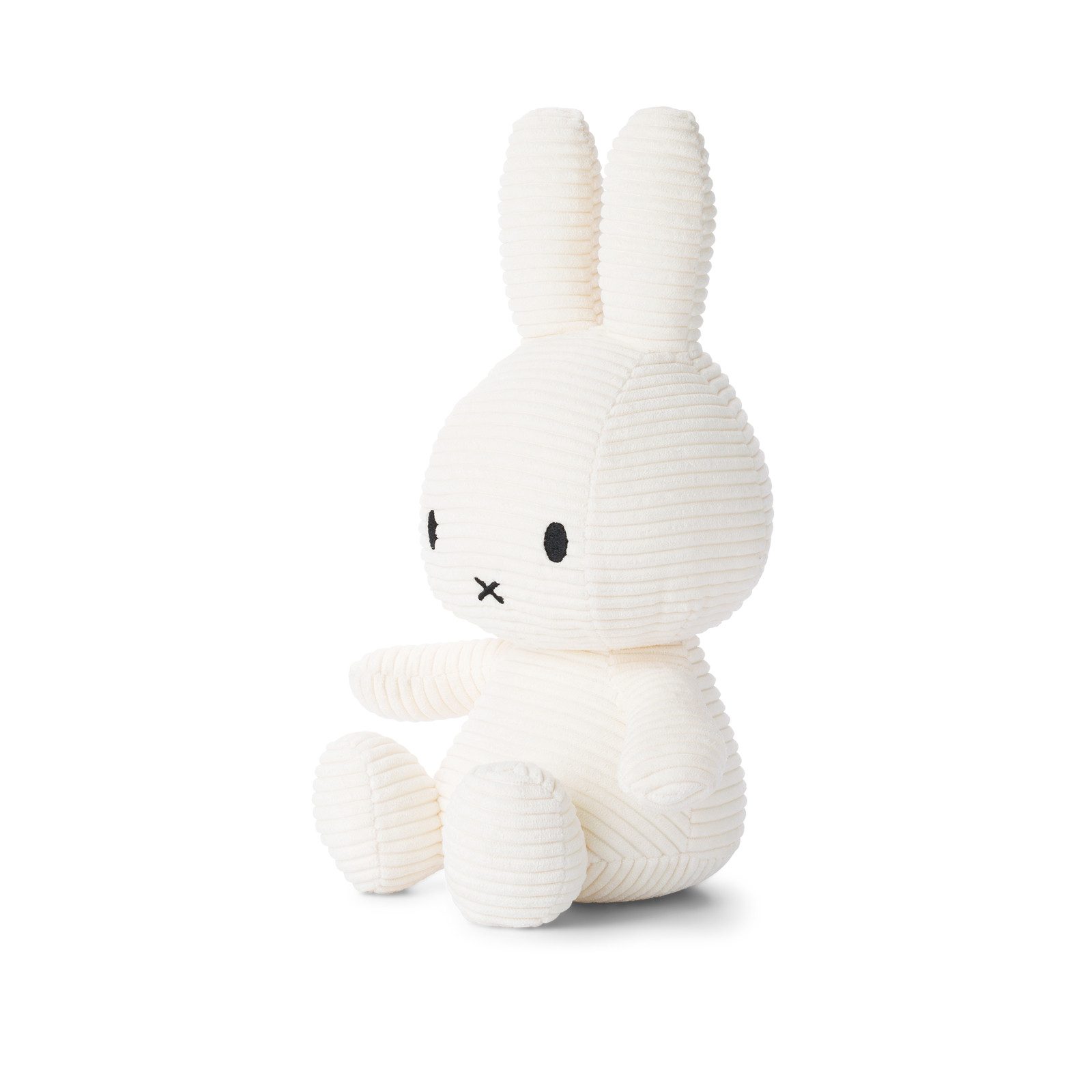 Bon Ton Toys Kuscheltier Miffy Kuscheltier Bon Ton Toys ECO Cord sitzend offwhite 33 cm, recyceltes Material