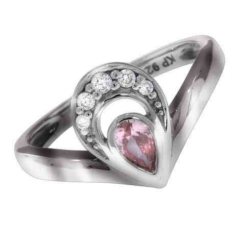 Vivance Fingerring 925/- Sterling Silber Zirkonia