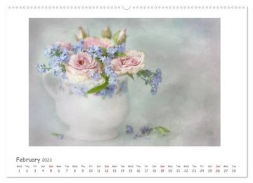 CALVENDO Wandkalender Flower Symphony (Premium-Calendar 2023 DIN A2 Landscape)