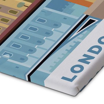 Posterlounge Leinwandbild Nigel Sandor, London, Grafikdesign