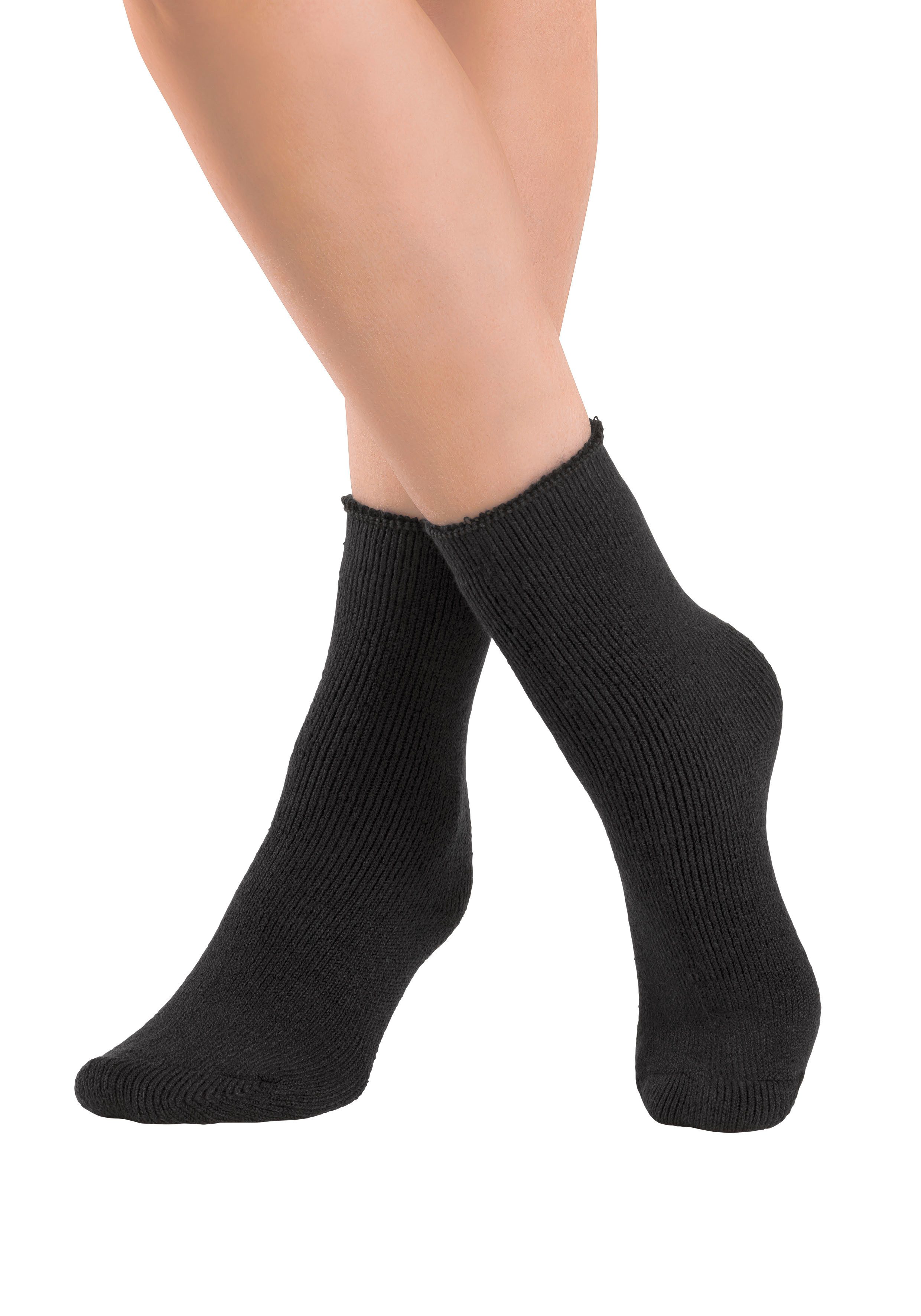 Lavana Thermosocken (Packung, 2-Paar) mit flauschiger Innenseite