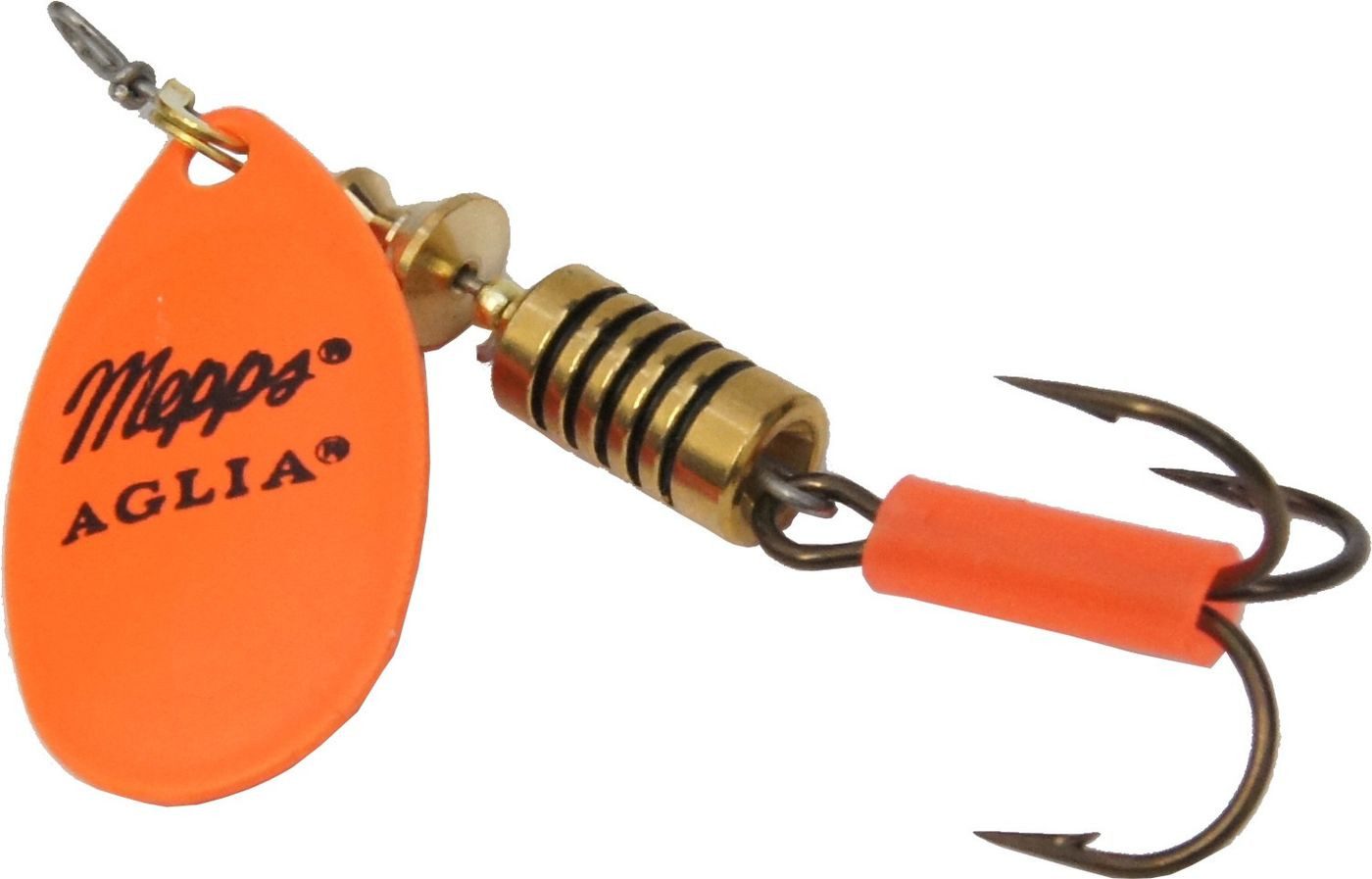 Mepps Kunstköder Mepps Aglia Spinner fluo orange Gr. 5