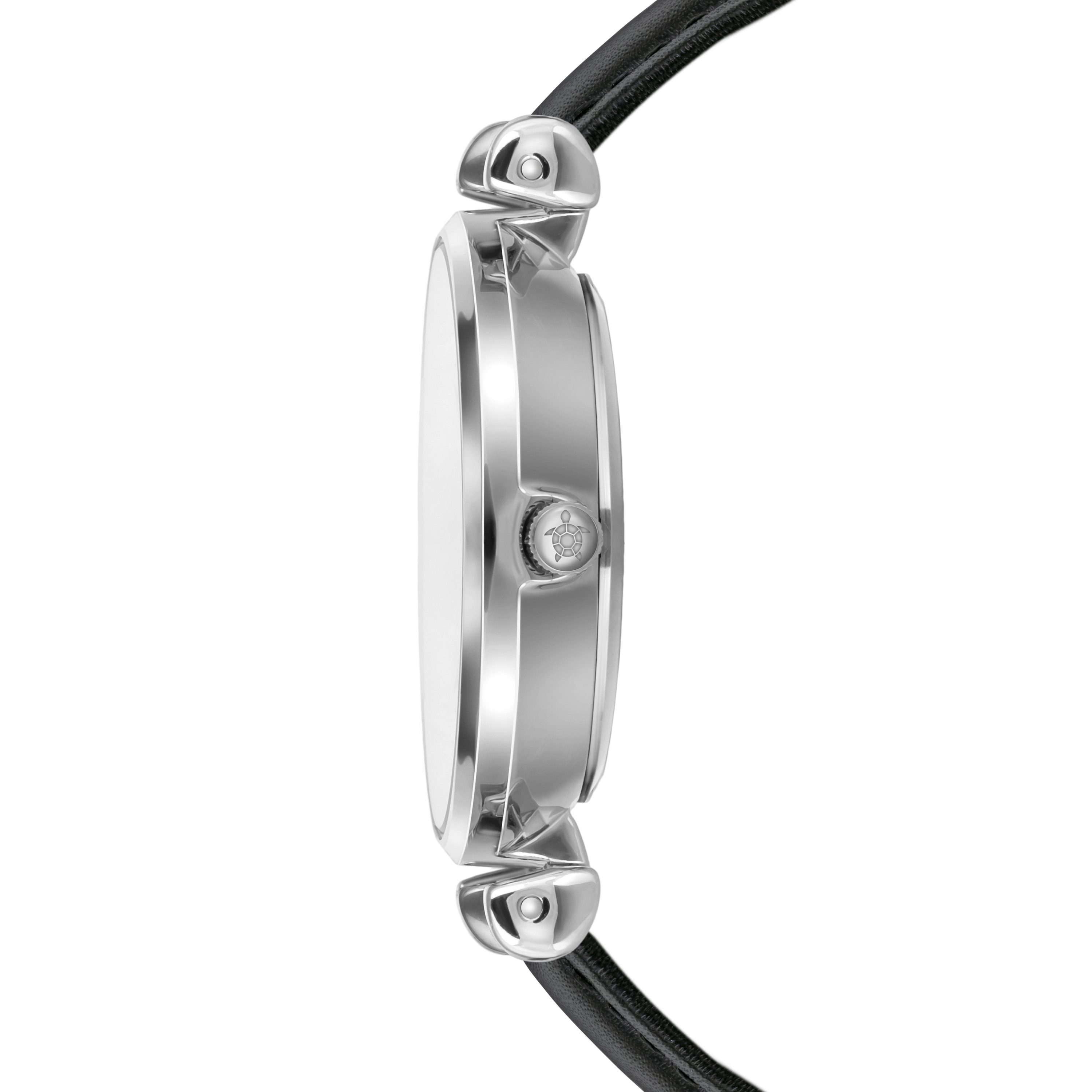 AMELIA PARKER Quarzuhr AC2-S014S Night Shore Black Leather