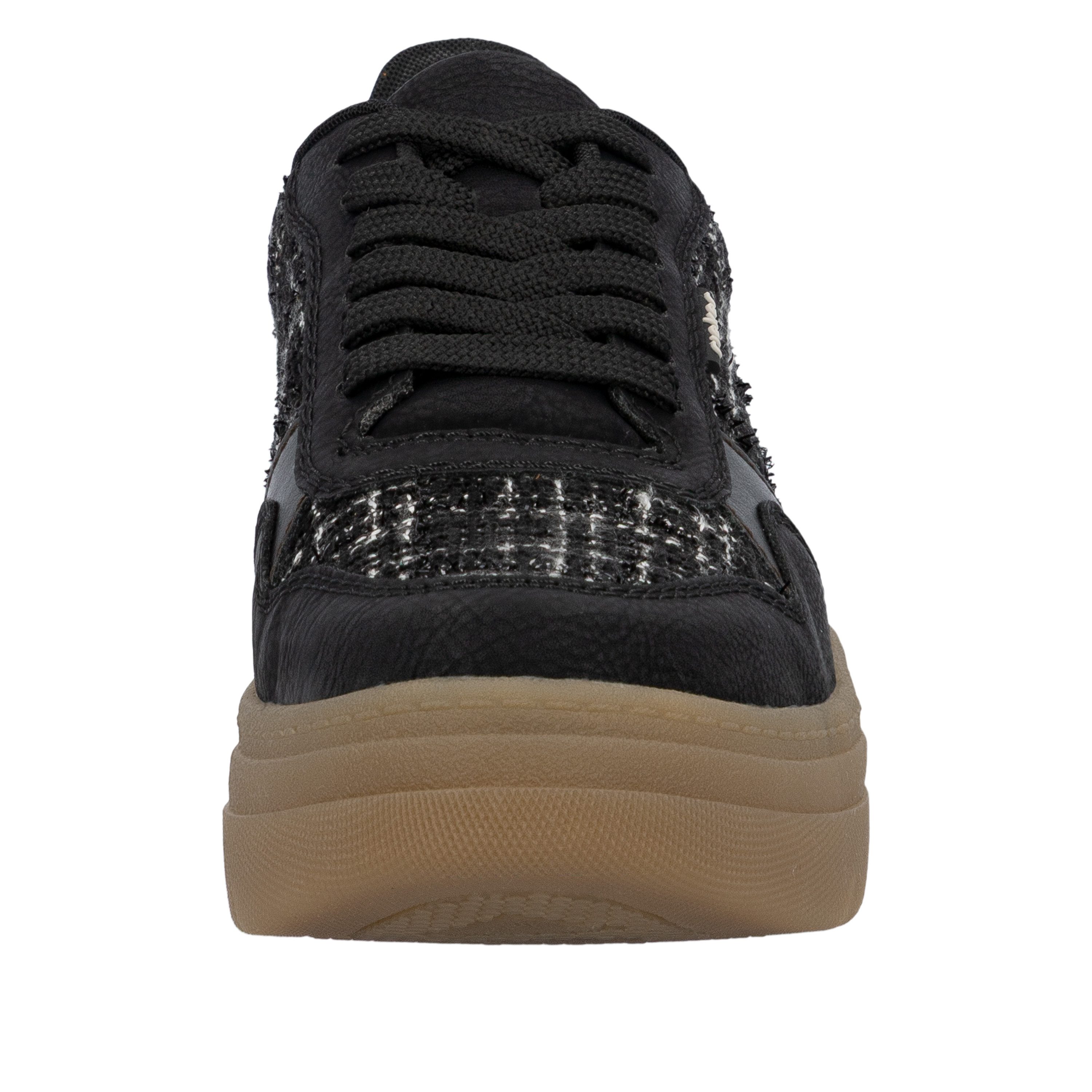 Rieker Plateausneaker Basket-Sneaker, Schnürschuh, Halbschuh mit weichem Schaftrand