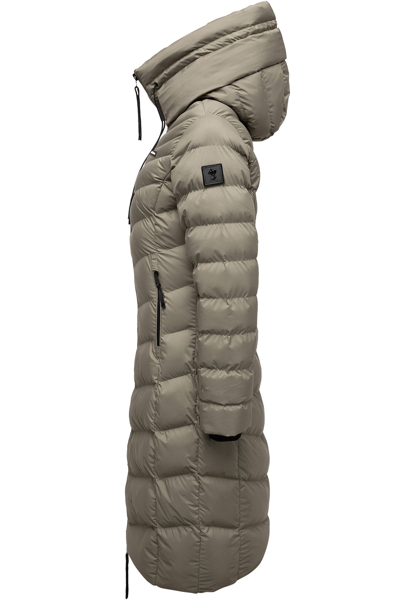REPUBLIX Winterjacke KAIA Damen Gefütterte Winter Jacke Mantel Parka mit großer Kapuze