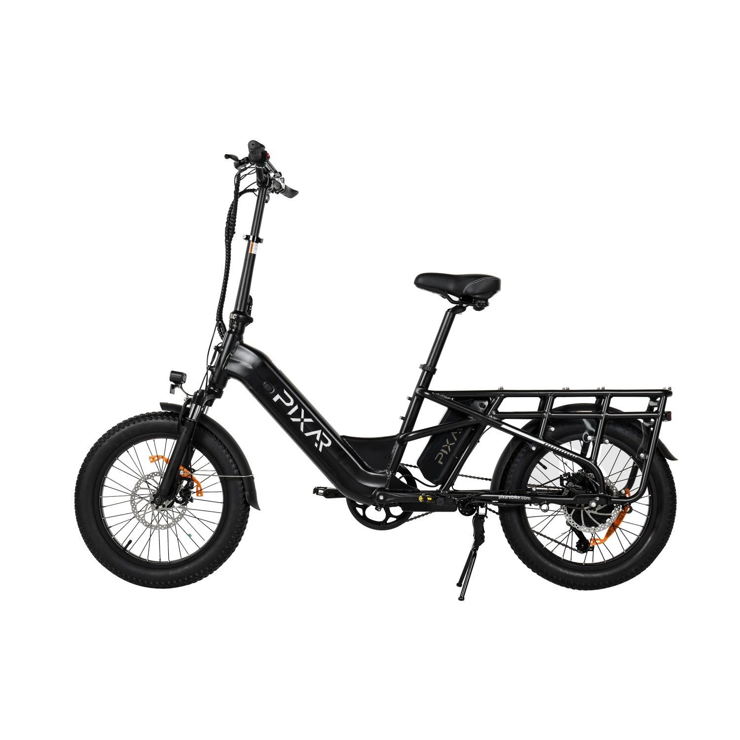 PIXAR E-Bike PLUS7 500W 48V 10Ah Elektrofahrrad, 20 Zoll mit Scheibenbremsen, 5 Gang, 480,00 Wh