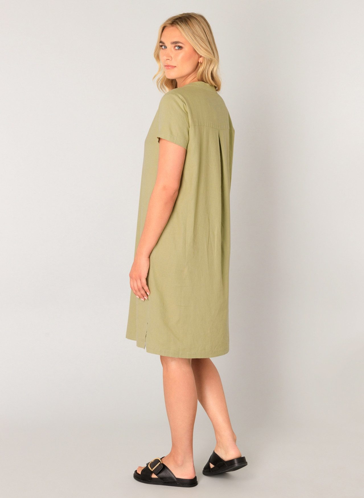 Base Level Tunikakleid Yacin Sommerkleid mit Leinen