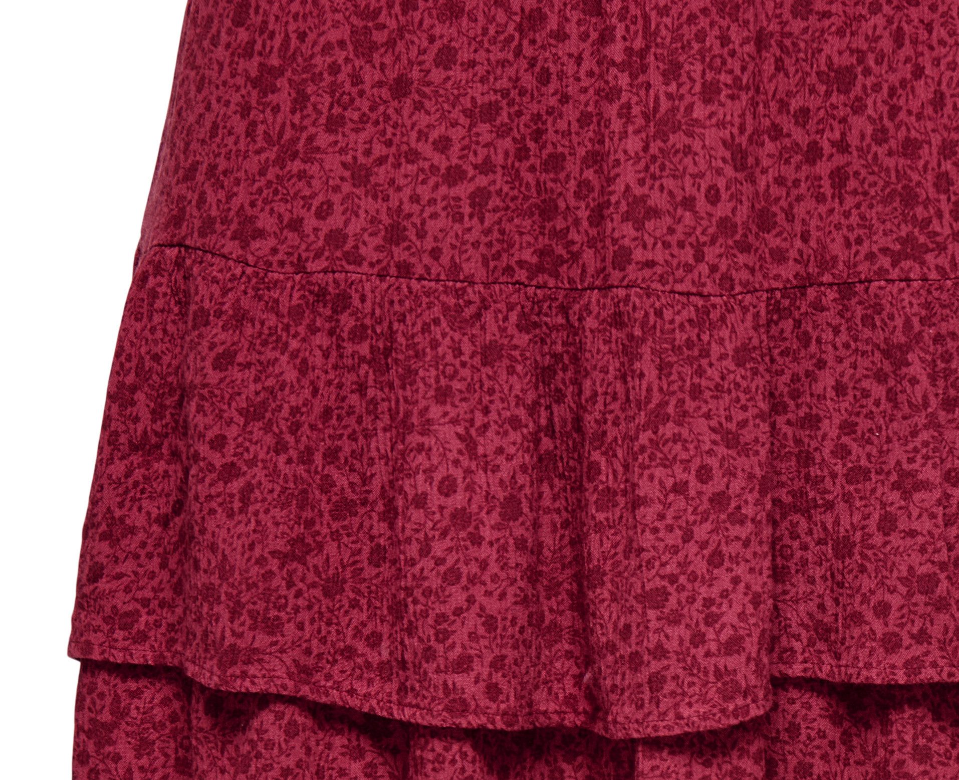 A-Linien-Rock ONL30 BERYL SHORT RUFFLE SKIRT WVN
